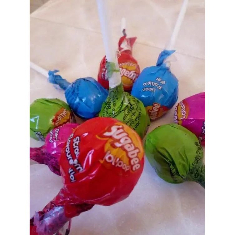Sugabee Liplop Lollipop - 9g -JM Pack of 150