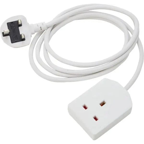 1 Gang 2m Extension Lead