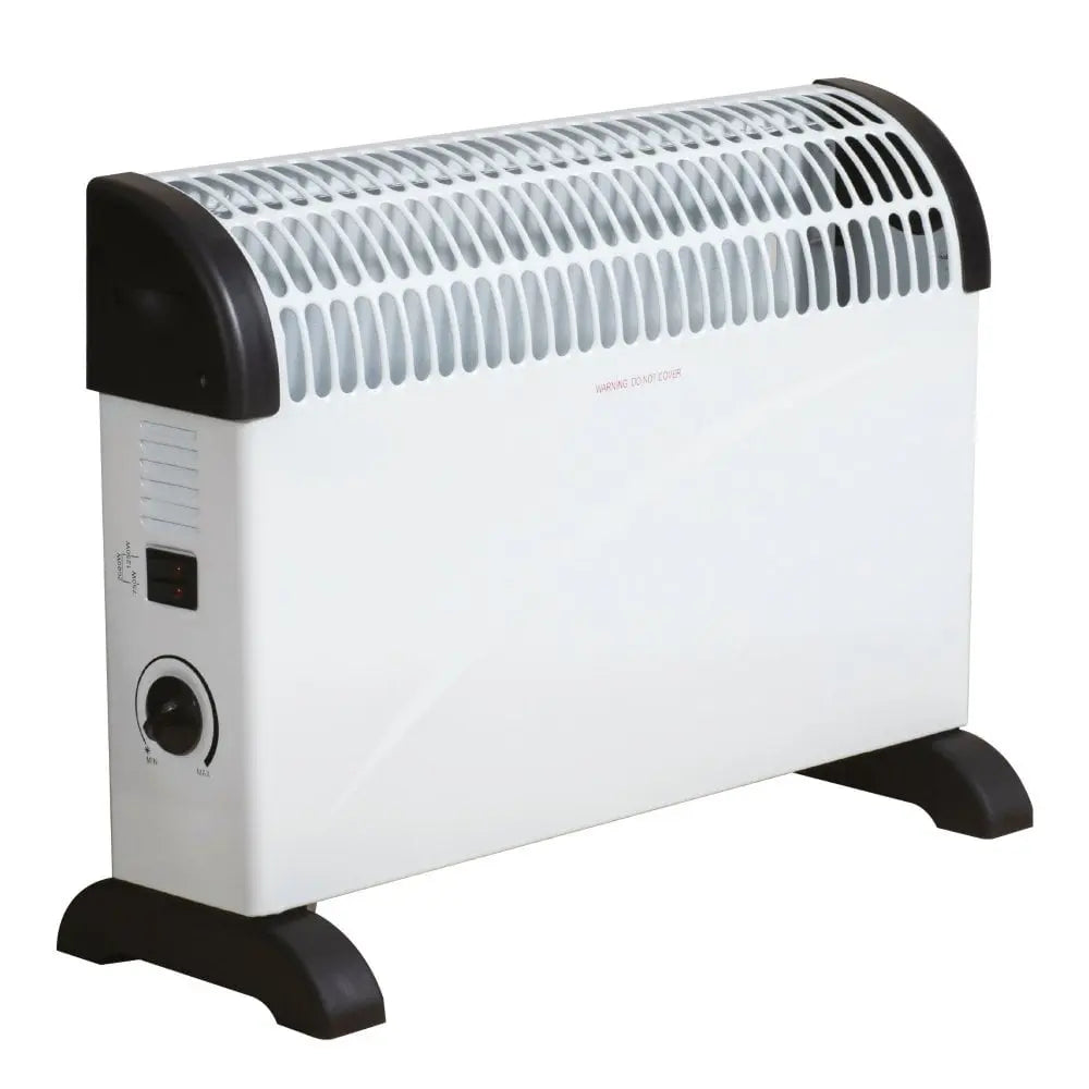 Portable Convector Heater Thermostat 3 Heat Settings 2000w