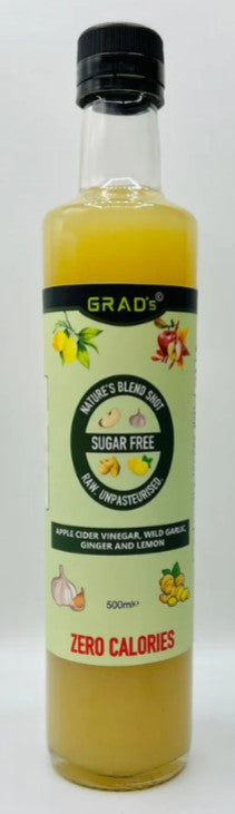 Grad's Organic Superfood Shot 500ml (Sugar Free)