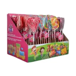 Lollipop Mix Shapes - 30g - JM Candy Fox Pack of 48