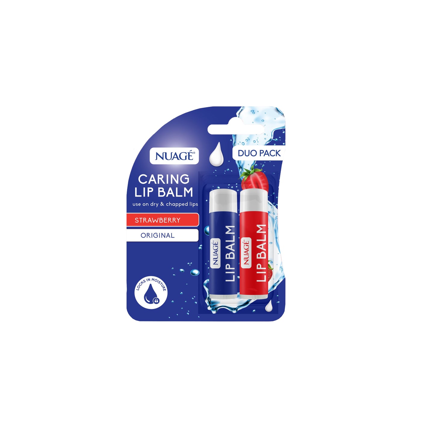 Lip Balm 2pk Original & Strawberry