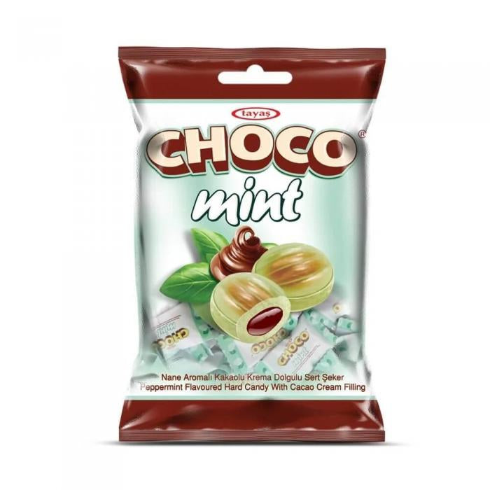 Tayas Choco Mint Peppermint Flavoured Hard Candy 90g - Box of 24