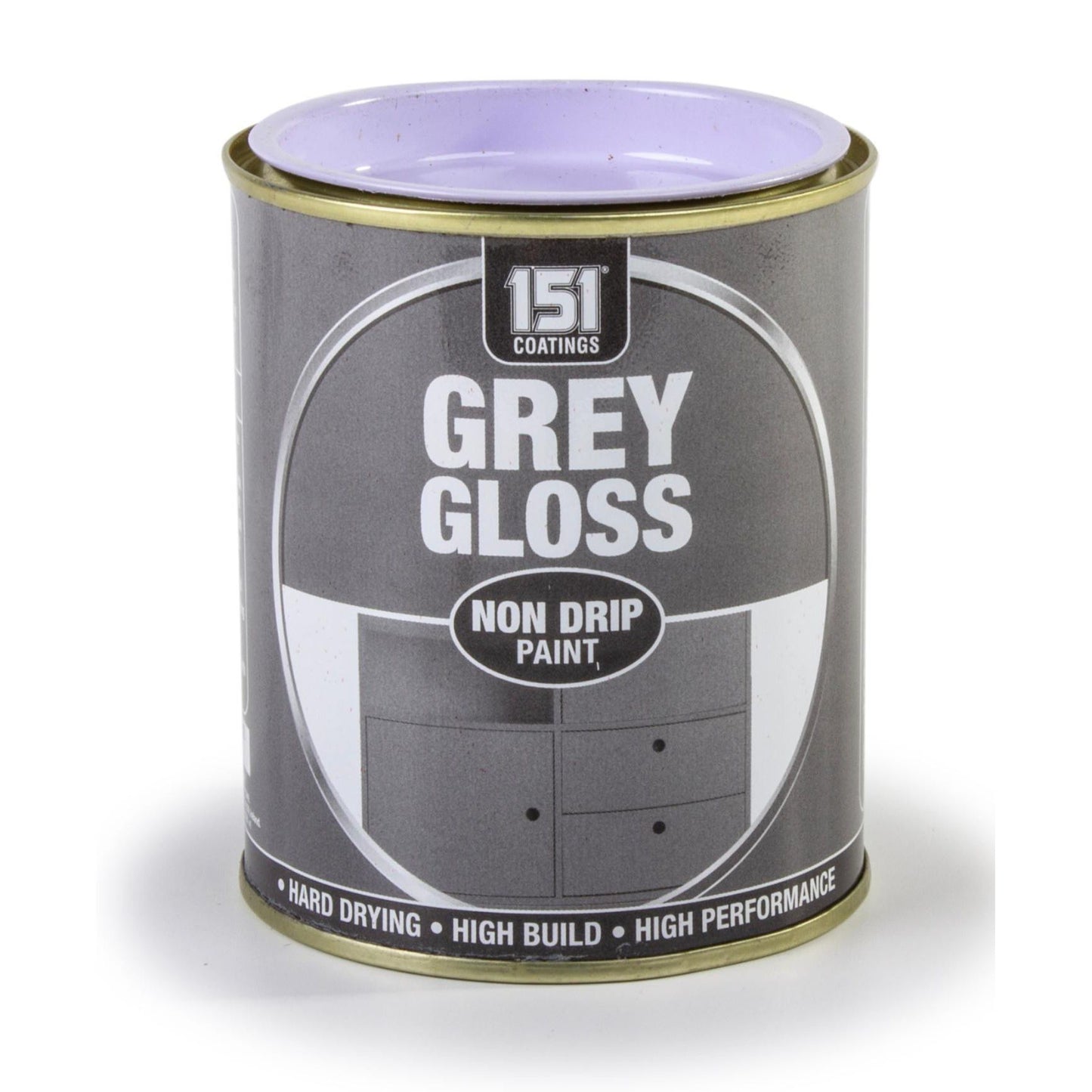 Grey Gloss Non-drip Paint 300ml - Box of 12