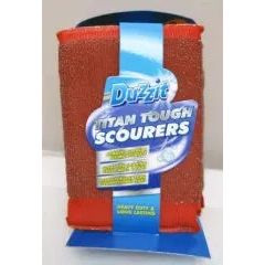 Titan Steel Scourer 2 pack Duzzit - Box of 12