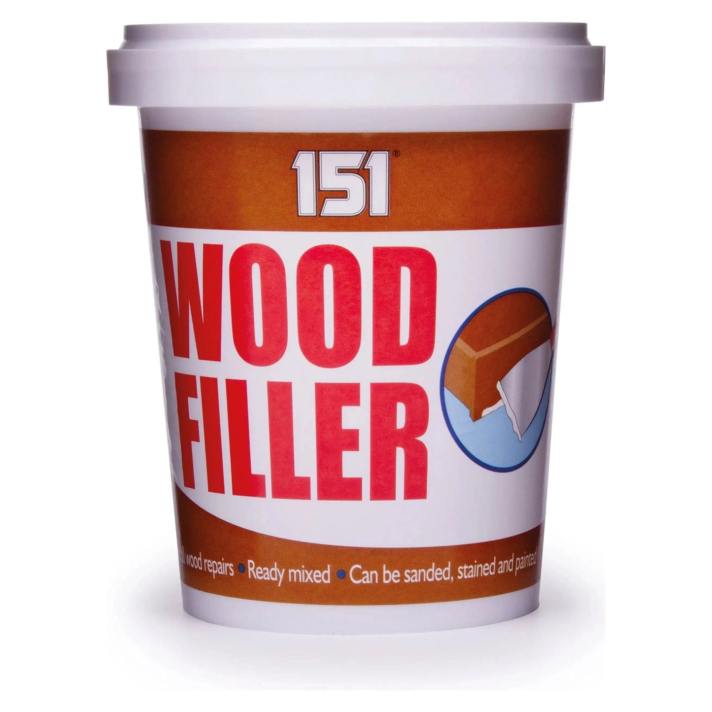 Wood Filler (tub) 600g - Box of 6