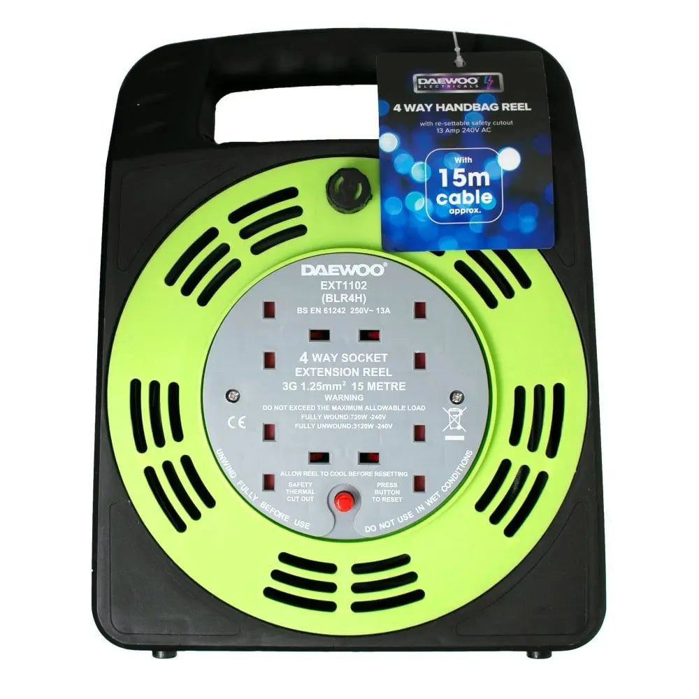 4 Gang 15m Handbag Reel