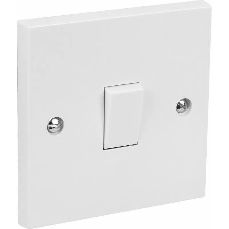 1 Gang 2 Way Light Switch Knightsbridge - Box of 10