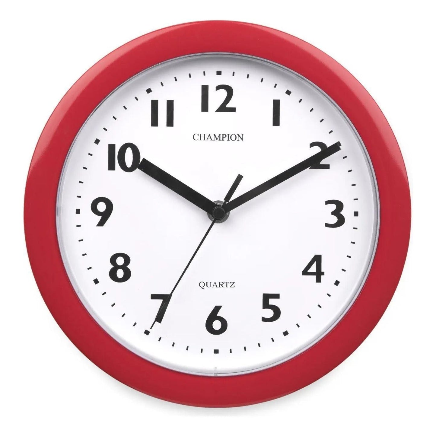 Champion Wall Clock Red
