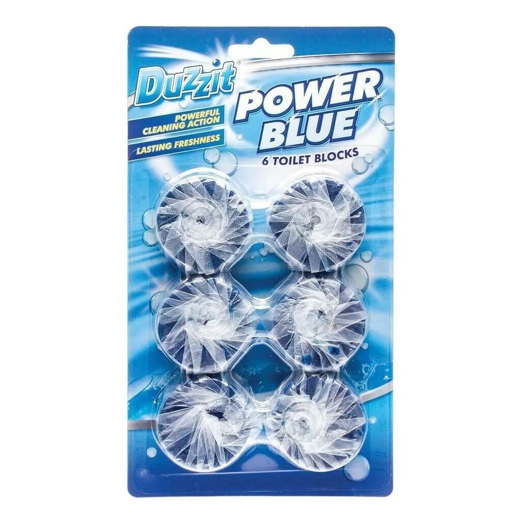 Power Blue Toilet Block