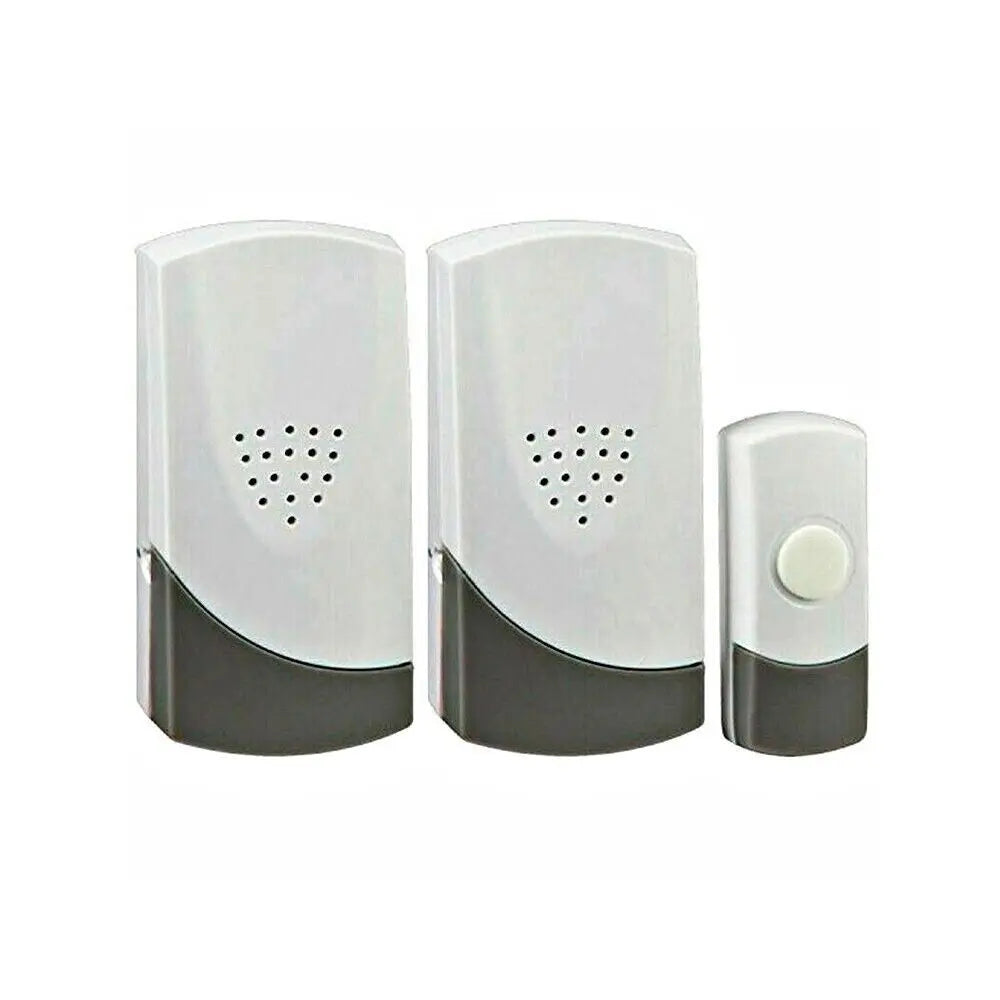 Wire-Free Door Chime Kit With 2 Chime Units - Box of 3