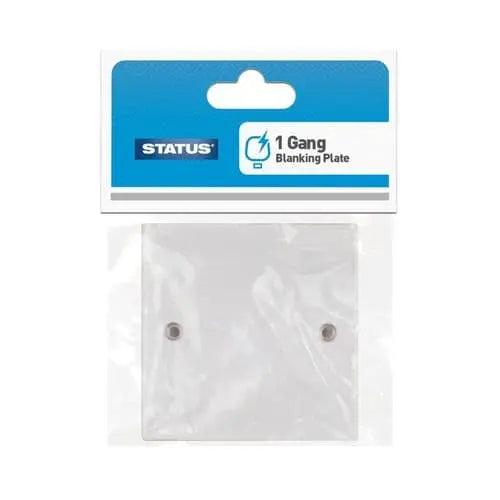 1 Gang Blanking Plate Status - Box of 10
