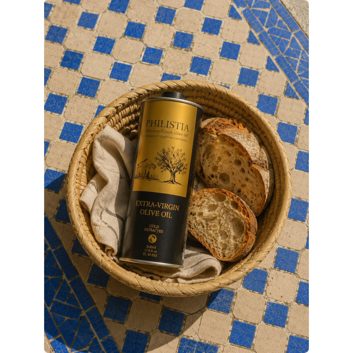 Philistia Greek Extra-virgin Olive Oil By Yaffa 500ml