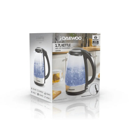 Glass Kettle With LED 1.7L
