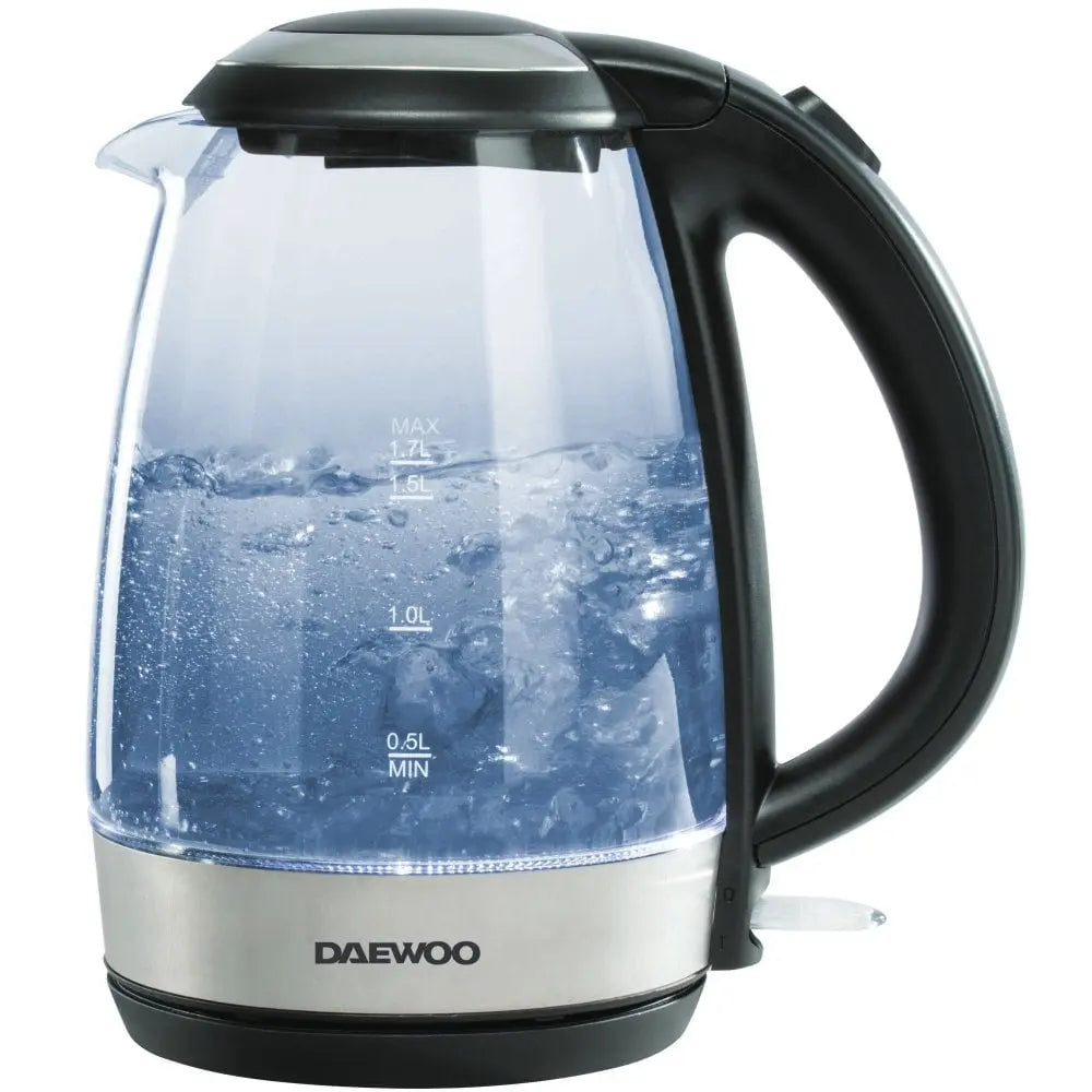 Glass Kettle With LED 1.7L Daewoo