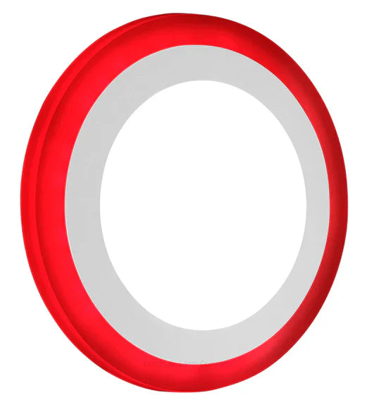 12+4W Red Edge Lit LED Surface Panel Light 6500K