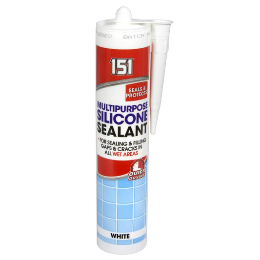 151 Multipurpose Silicone Sealant White Box of 12