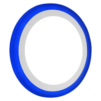 24+12W Blue Edge Lit LED Surface Panel Light 6500K