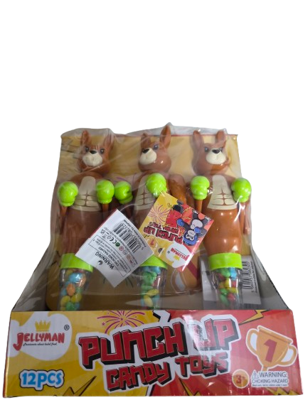 Jellyman Punch Up Candy Toys 12's
