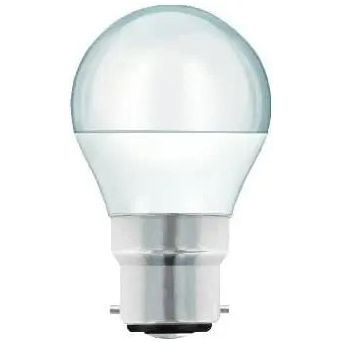 Round Bayonet Cap Day Light 40w (5.5w) B22 Pearl LED Bulb