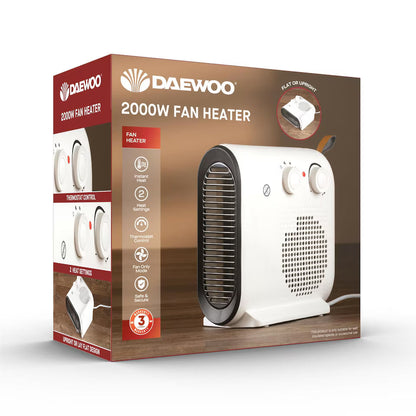 Daewoo Portable Fan Heater 2000W