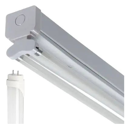 5ft Cool White Full LED Tube Light & Fitting