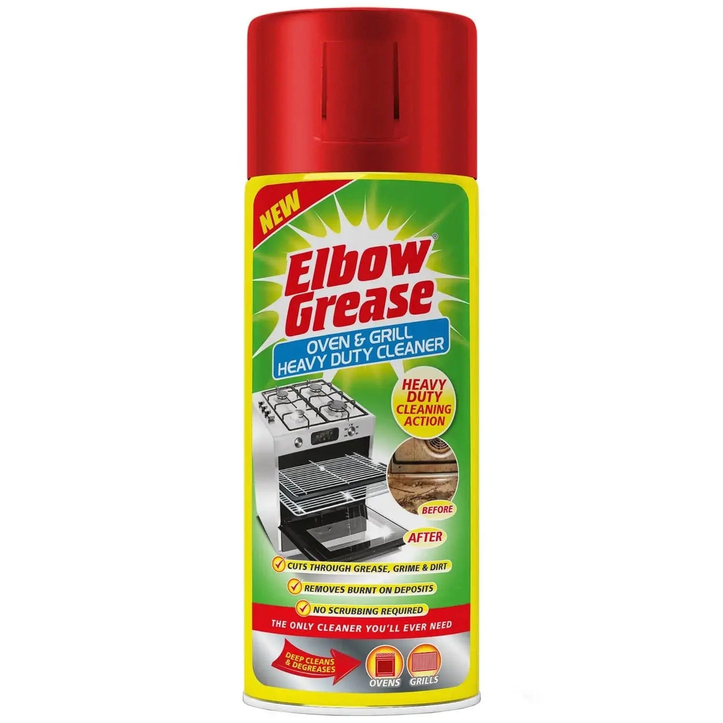 Oven & Grill Heavy Duty Cleaner 400ml Elbow Grease - Box of 12
