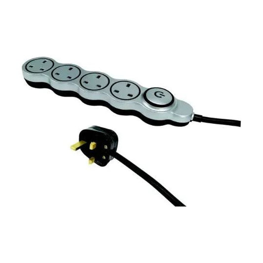 4 Gang 2 Meter Single Switched