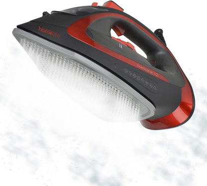 HomeLife 3200w Hurricane v2 Steam Iron with Ceramic Soleplate