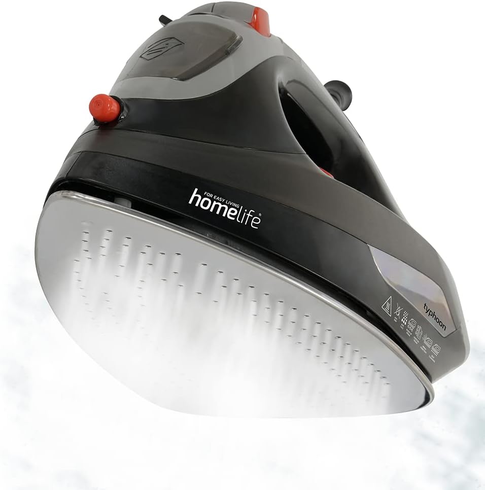 Homelife Typhoon 2200w Steam Iron Non-stick Soleplate