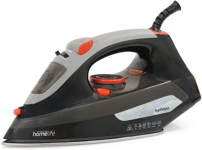 Homelife Typhoon 2200w Steam Iron Non-stick Soleplate