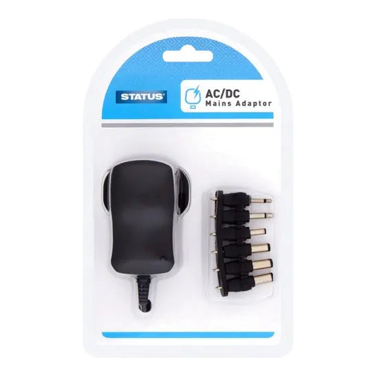 600mAh AC DC Adaptor Status - Box of 3