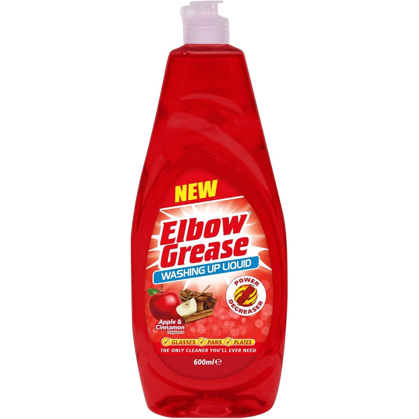 Washing Up Liquid Apple & Cinnamon 600ml