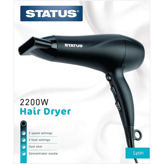 2200W Hair dryer - Status LYON