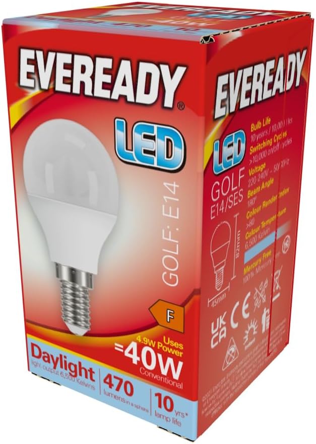 Golf E14 LED Bulb 40w Daylight