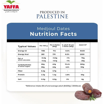 Palestinian Delights Medjoul Large (Grade B) 5kg