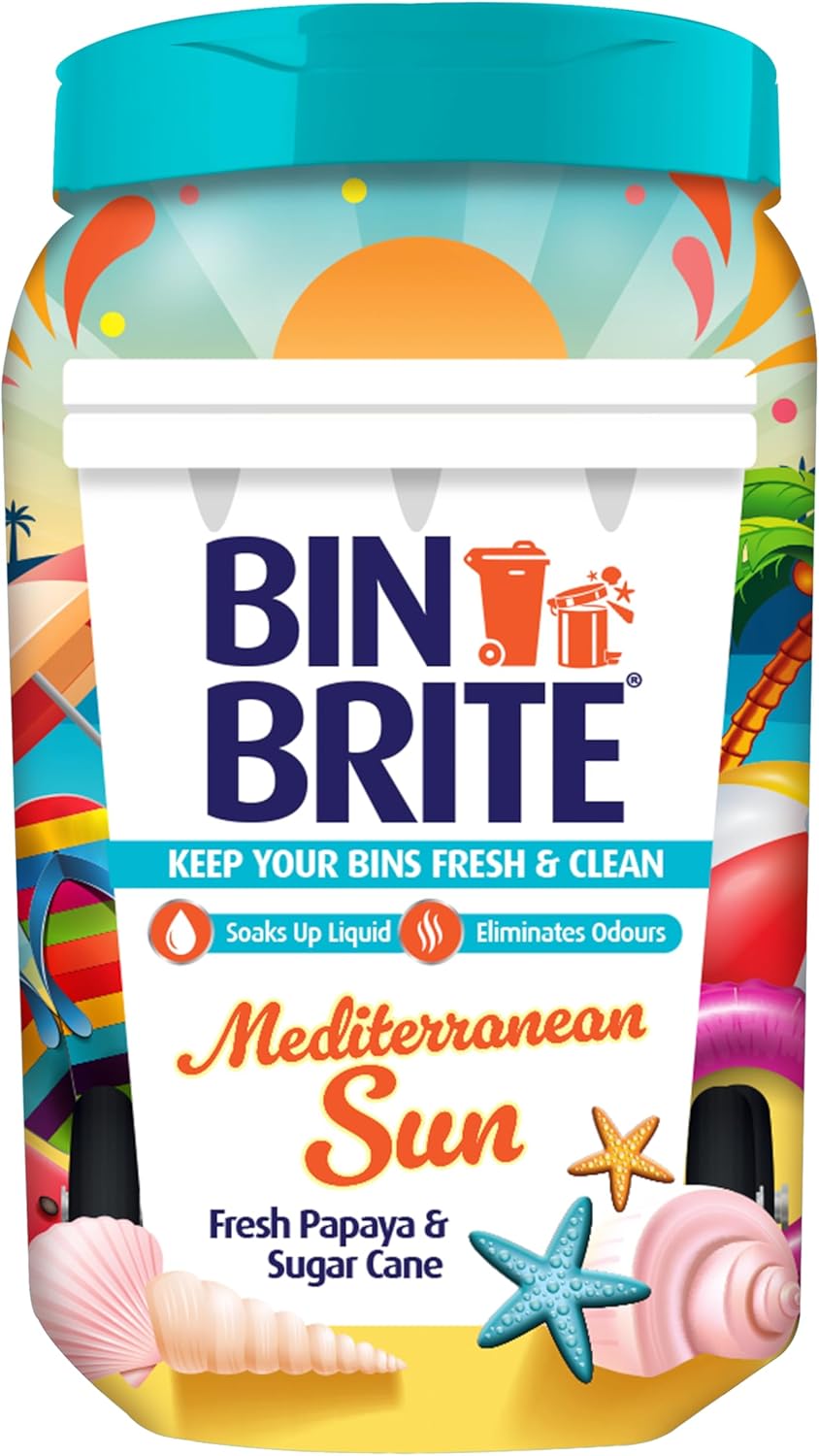 Bin Odour Neutraliser Mediterranean Sun 500g x 12