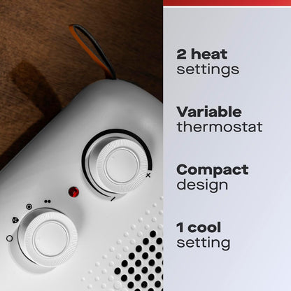Daewoo Portable Fan Heater 2000W
