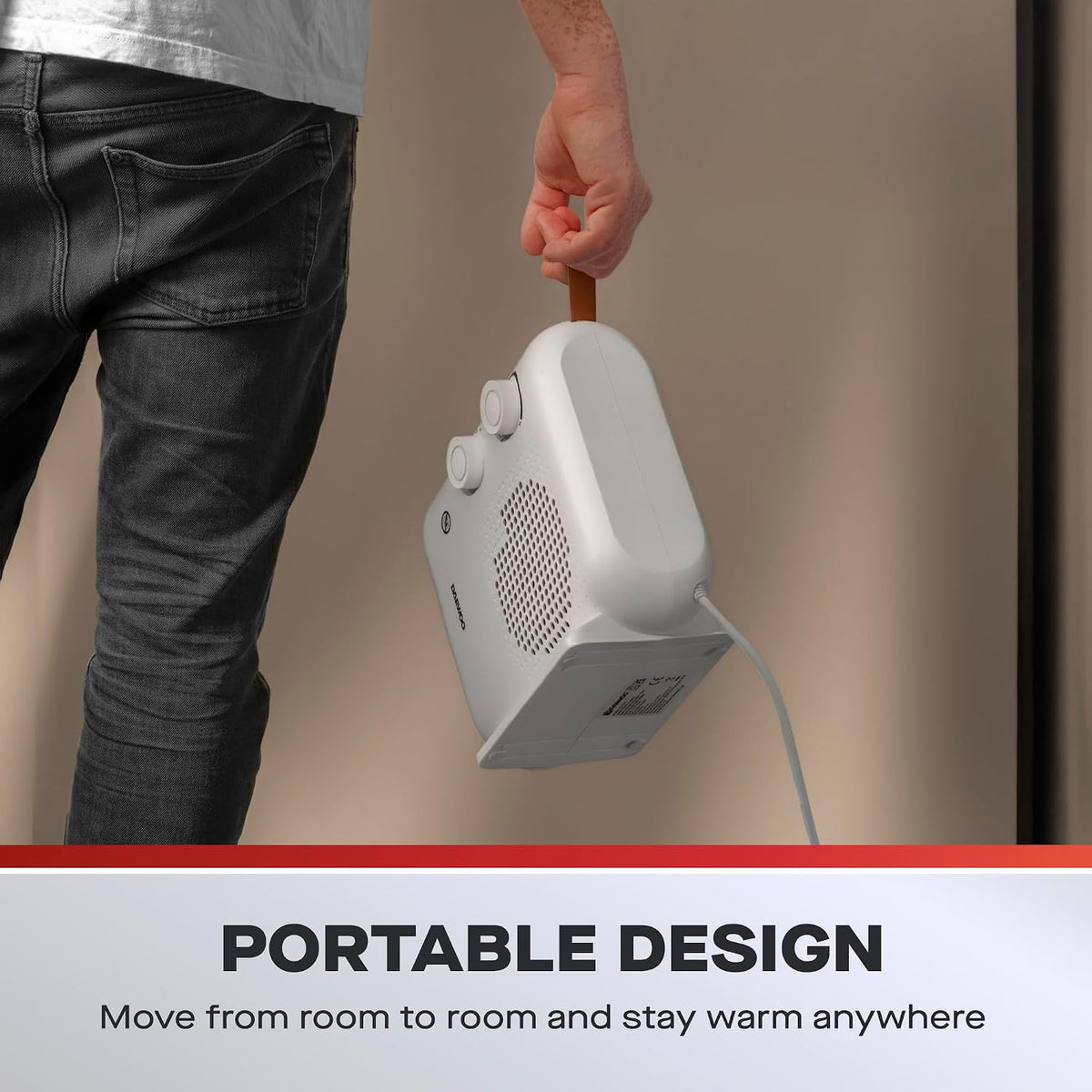 Daewoo Portable Fan Heater 2000W