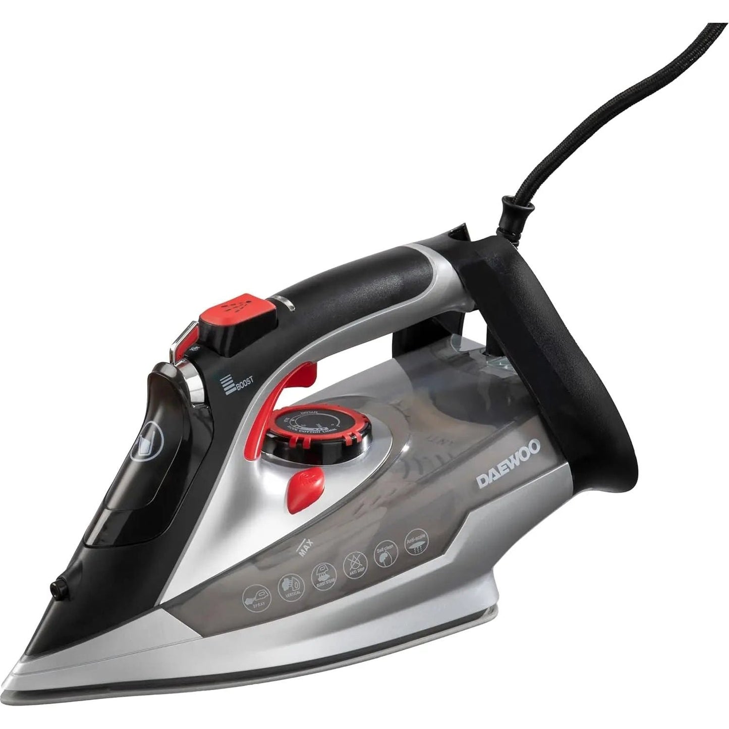 Daewoo 3000w Power Glide Steam Iron. (3yr Warranty)