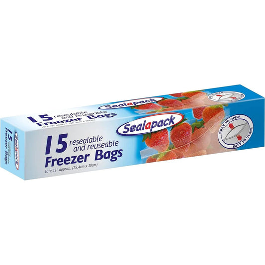 Freezer Bags  10" x 12" - 15 Pack - Box of 18