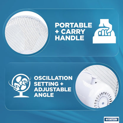 Status 16 inch Stand Fan Oscillating