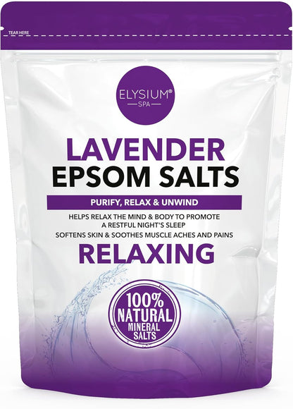 Elysium Spa Lavender Epsom Salts 450g x 12