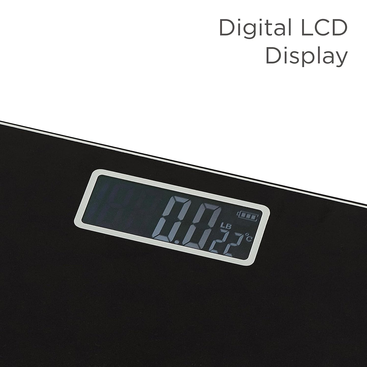 White Digital Bathroom Scale