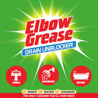 Elbow Grease Drain Unblocker Sachets 2x25g
