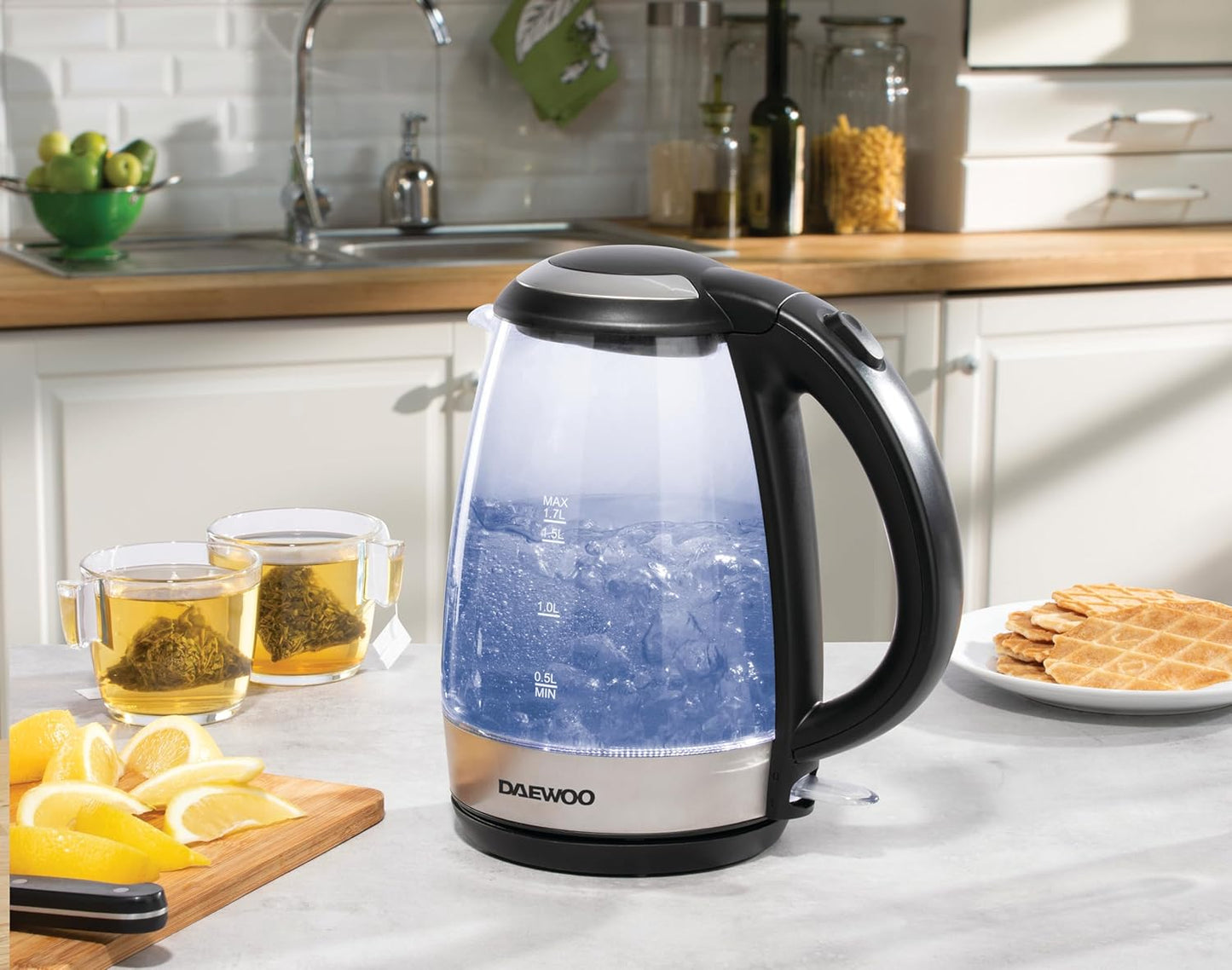 Glass Kettle With LED 1.7L