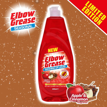 Washing Up Liquid Apple & Cinnamon 600ml