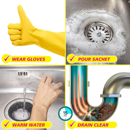 Elbow Grease Drain Unblocker Sachets 2x25g