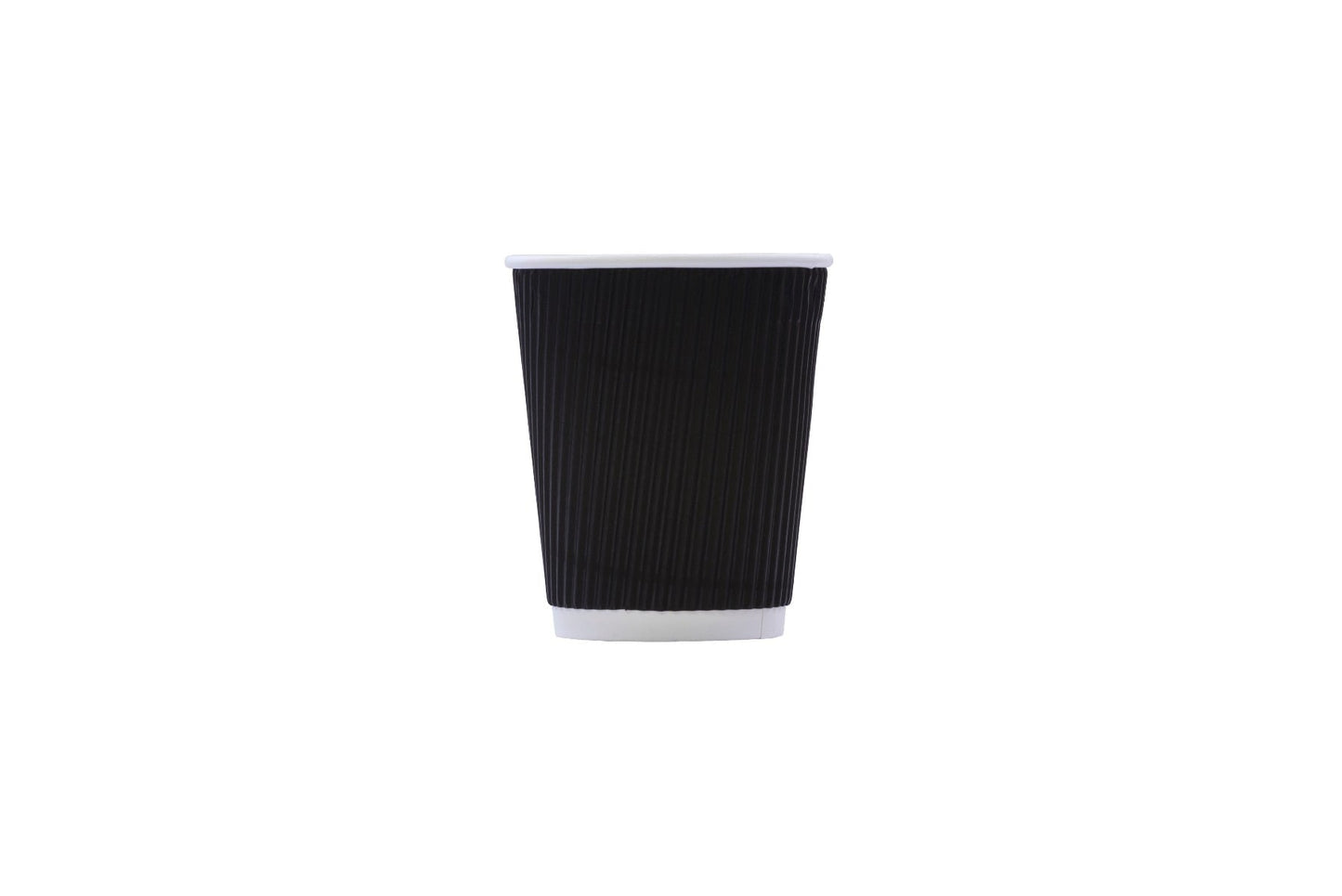 20 x 25 8oz Black Ripple Cups