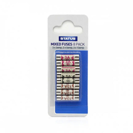8 pack Mixed Fuses - Box of 10